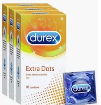 Pack Of 3 Extra Dots Condoms