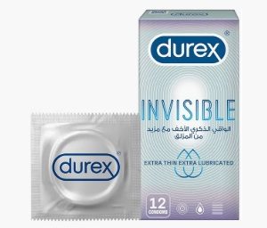 Invisible Extra Lube Condom 12S-Ladies Choice