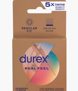 Durex Real Feel Pack Of 3- Ladies Choice