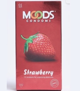 Strawberry Condoms 12 Pieces