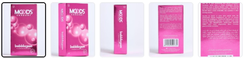 Bubble Gum Condoms 12 Pcs - Image 2