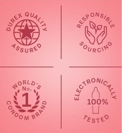 Extra Thin Wild Strawberry Flavoured Condoms For Men, Pack of 10 - Image 4