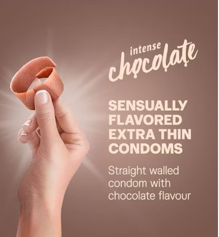 10-Piece Extra Thin Intense Chocolate Flavored Condoms For Men, Pack Of 3 - Image 5