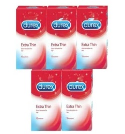 Pack Of 5 Extra Thin Condom