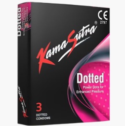 3-Piece Dotted Condoms