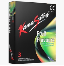 Fruit Flavour Condoms Pack Of 3