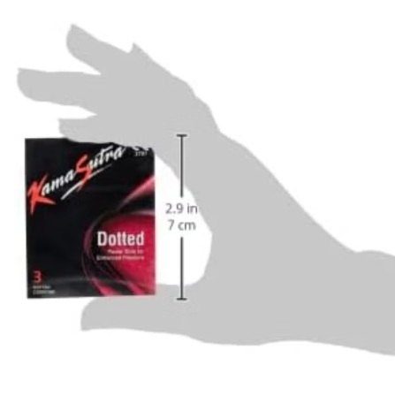 3-Piece Dotted Condoms - Image 3