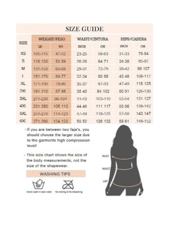 Women's Full Body Daily Lifting Corsets Bustier Waist Trainer Shapewear with Zipper - Image 5