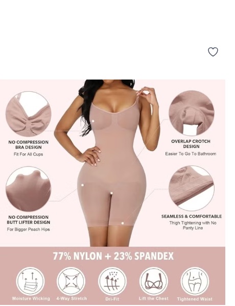 Tummy Control & Butt Lift Bodysuit - Image 2