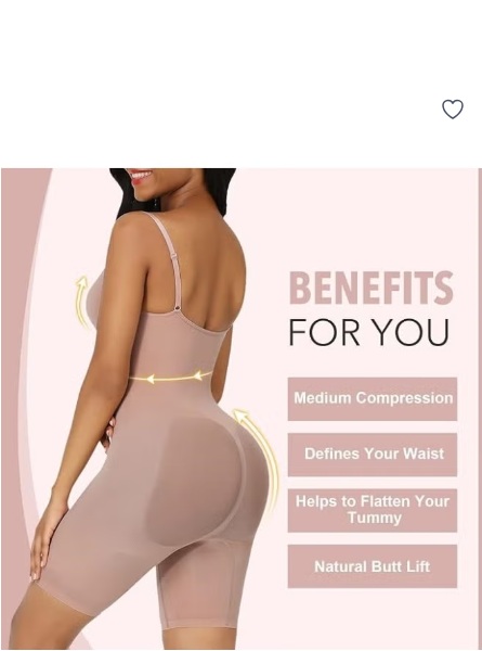 Tummy Control & Butt Lift Bodysuit - Image 4