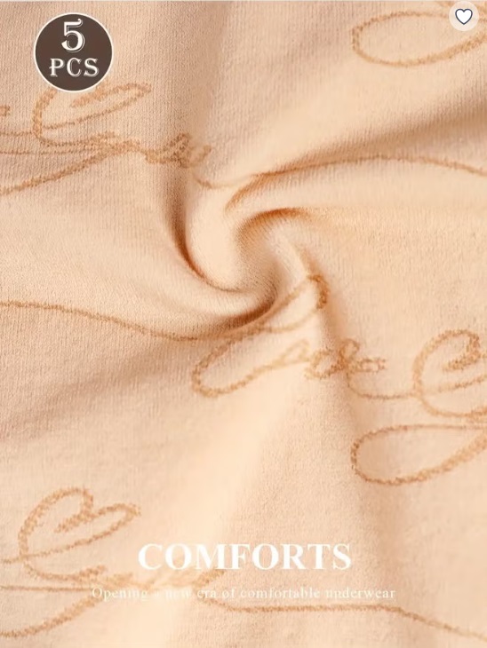 Low-Rise Cotton Bikini Panties – 5 Pack - Image 5