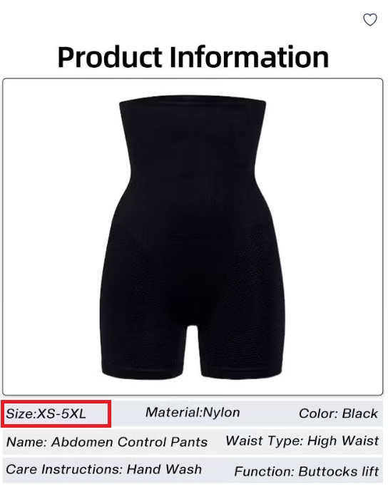 Butt Lift & Tummy Control Shorts - الصورة 5