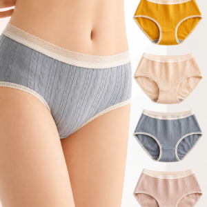 Ultra Fresh Mid-Rise Panties – 4 Pack
