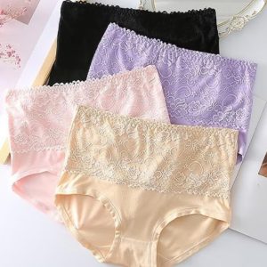 Tummy Control High-Waist Panties – 4 Pack