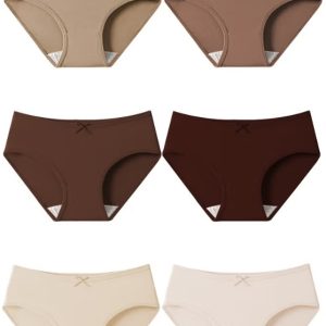 Everyday Cotton Bikini Panties – 6 Pack