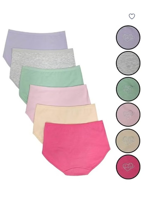 6-Pieces Full Strech Panties
