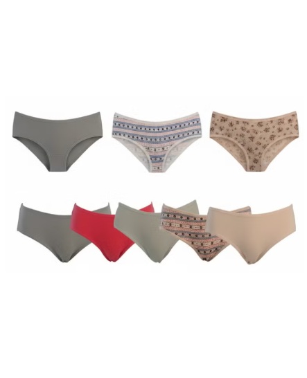 6-Pieces Multicolor Panties
