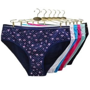 6 Piece Cotton Bikini Panties